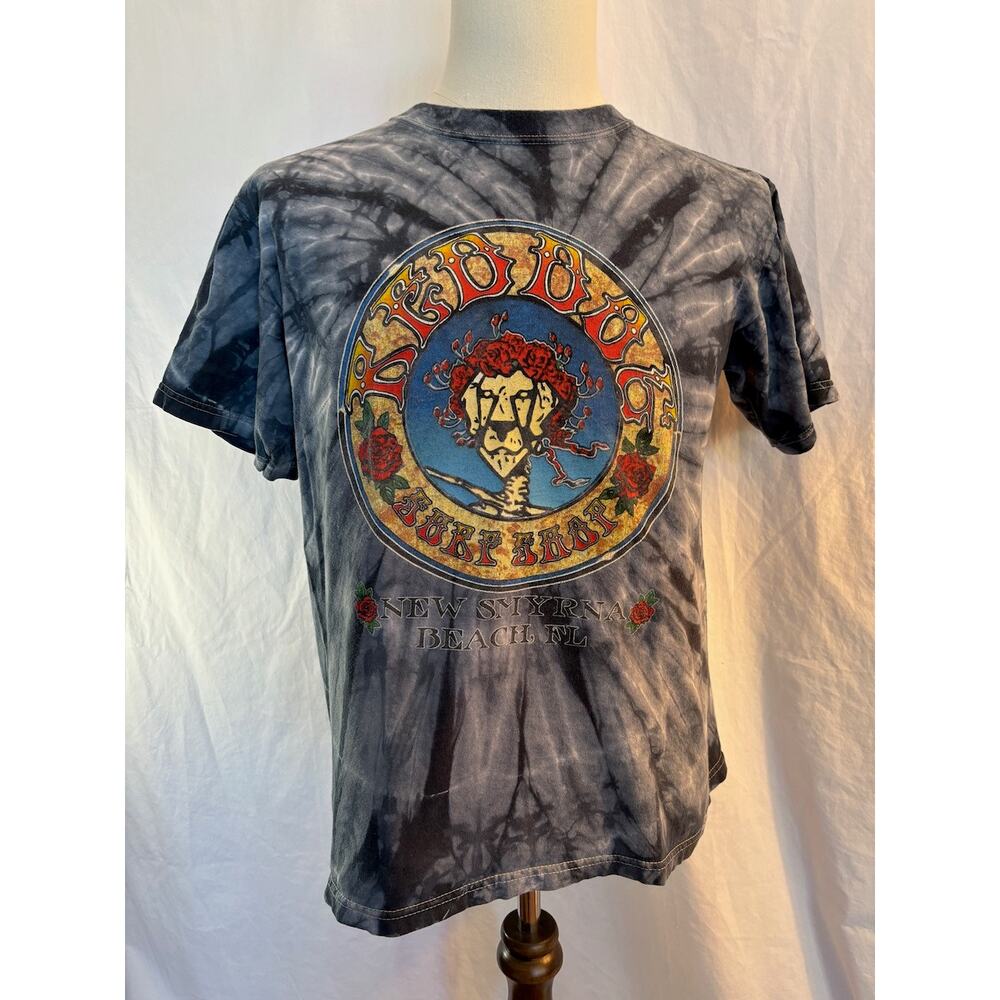 Vintage Red Dog Surf Shop New Smyrna Grateful Dead Tie Dye S/S T-Shirt Tee S M